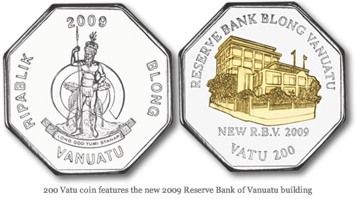 200 Vatu coin