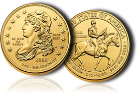 Jackson's Liberty First Spouse Gold Uncirculated Coin