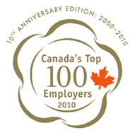 Royal Canadian Mint Named Top 100 Employers for 2010