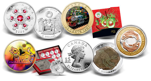 Royal Canadian Mint 2009 Holiday Coins