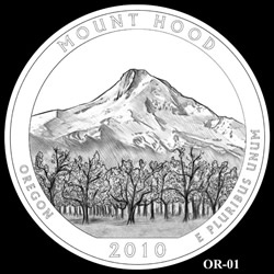 Mount Hood Quarter Design OR-01