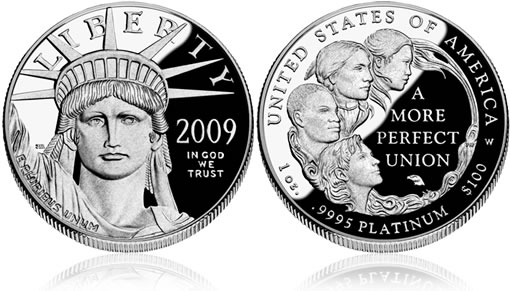 2009 Platinum Eagle Proof Coin