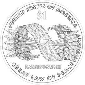 2010 Native American $1 Design