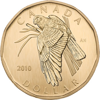 Northern Harrier $1 coin