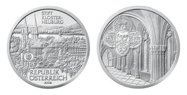 Austrian Mint The Abbey of Klosterneuberg Silver Coin