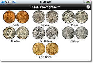 PCGS Photograde on iPhone, US Coin Types