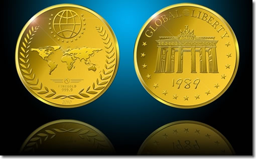 Global Metal Agency's Global Liberty Gold Coin