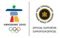 Royal Canadian Mint Official Vancouver 2010 Supporter