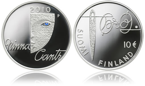 Mint of Finland Minna Canth and Equality Silver Coin
