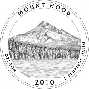 Mt. Hood National Park Quarter Design