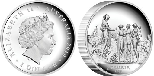 Sydney Cove Medallion High Relief Silver Proof Coin