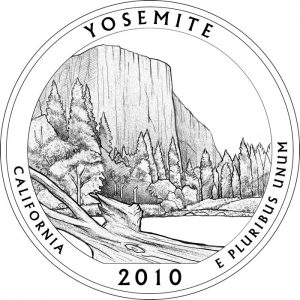 Yosemite National Park Quarter Design