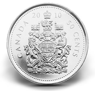 2010 50 CENT CIRCULATION COIN