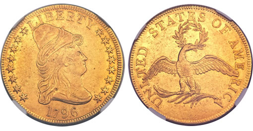 1796 $10 Gold Eagle