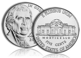 2010 Jefferson Nickel