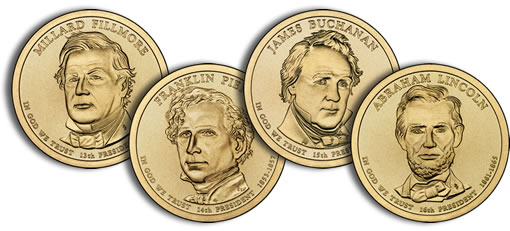 2010 Presidential $1 Dollar Coins