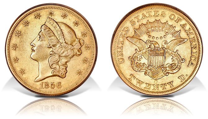 1856-O DOUBLE EAGLE Gold Coin Debuts in Heritage September Long ...