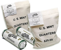 2010 Grand Canyon National Park Quarter Bags and Rolls