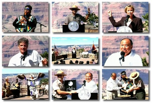 Grand Canyon National Park Quarter Ceremony Photos