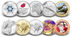 2010 Royal Canadian Mint Collector Coins