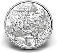 2010 Silver Banff National Park Coin