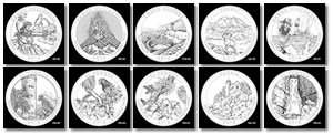 2012 America the Beautiful Quarter Designs