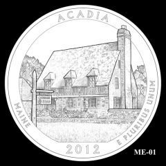 Acadia National Park Quarter Design Candidate ME-01
