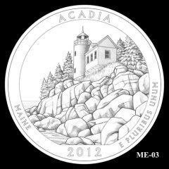 Acadia National Park Quarter Design Candidate ME-03