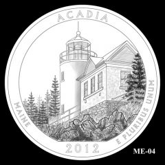 Acadia National Park Quarter Design Candidate ME-04