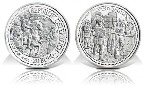Austria 2010 Rome On The Danube Vindobona Silver Coin