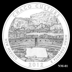 Chaco Culture National Historical Park Quarter Design Candidate NM-01