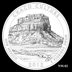 Chaco Culture National Historical Park Quarter Design Candidate NM-02