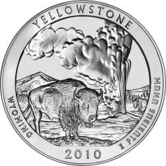 Yellowstone National Park Silver Bullion Coin