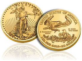 2010 American Gold Eagle bullion