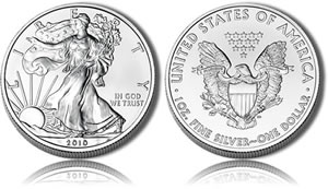 2010 Silver Eagle Coin