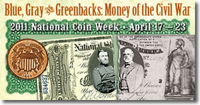 2011 National Coin Week Banner