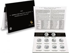 America the Beautiful Quarters Uncirculated Coin Set