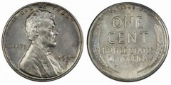1944-D steel cent, PCGS MS62