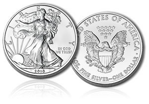 2010-Dated Silver Eagle Bullion Coin