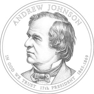 2011 Andrew Johnson Presidential Dollar Design