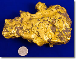 100-Ounce Gold Nugget