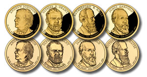 2011 Presidential $1 Dollar Coins