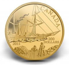 2011 S.S. Beaver Gold Coin