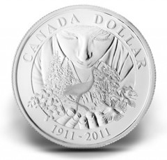 Anniversary of Parks Canada 2011 Proof Silver Dollar