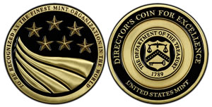 Director's Coin for Excellence Medal