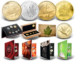 Royal Canadian Mint 2011 Collector Coins