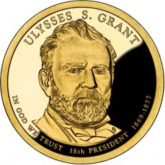 Ulysses S. Grant Presidential $1 Coin Proof