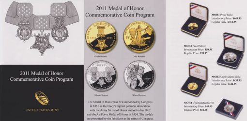 Medal of Honor Commemorative Coin Brochure