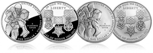 Medal of Honor Silver Commemorative Coins - Proof and Uncirculated