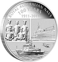 Royal Australian Navy 100 Years Coin